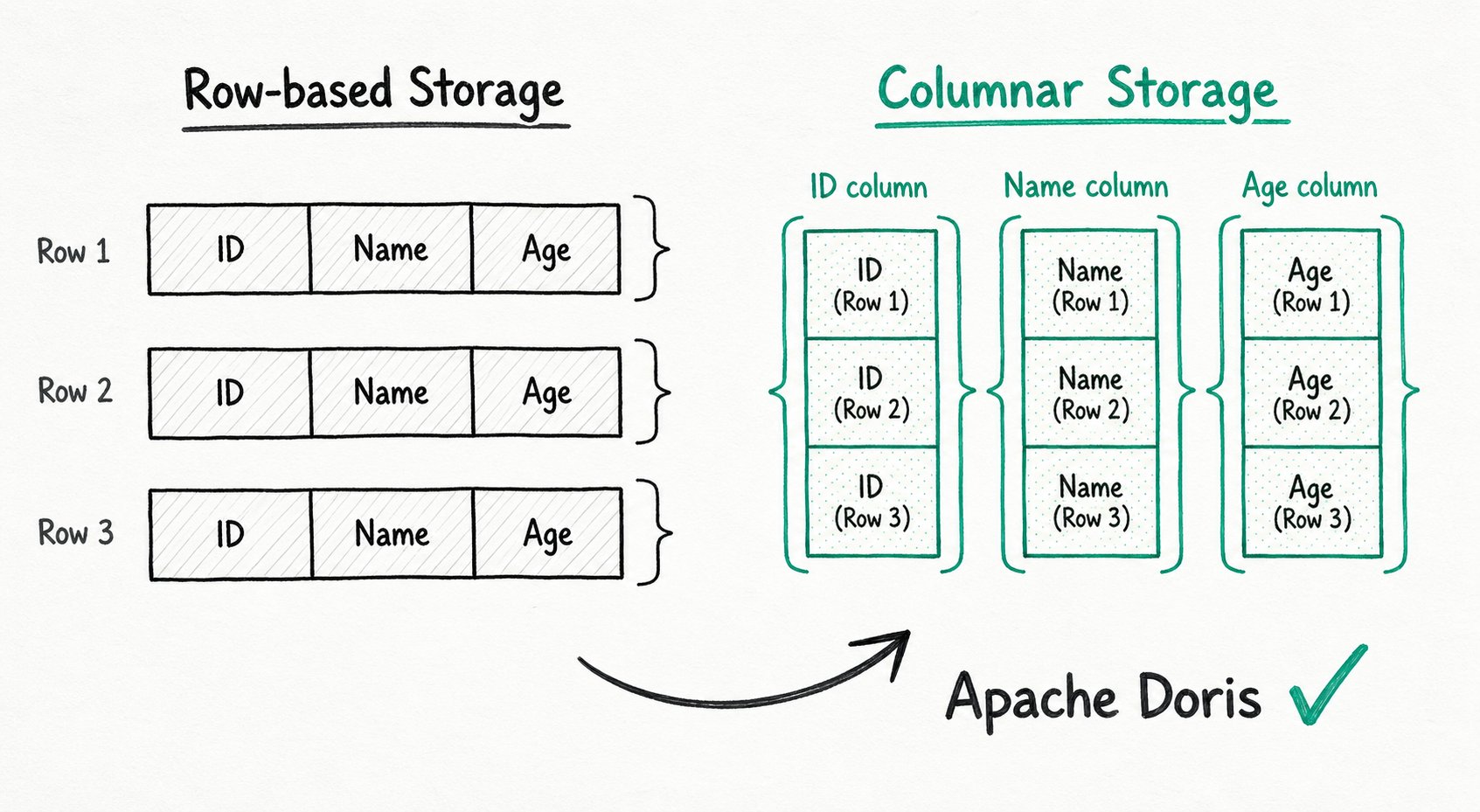 Columnar storage