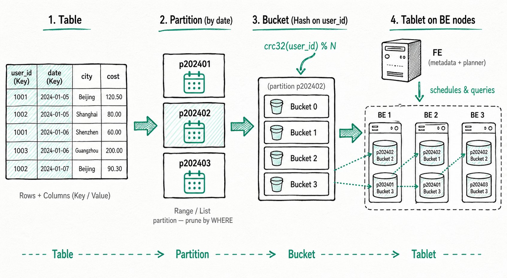 doris-data-partitioning
