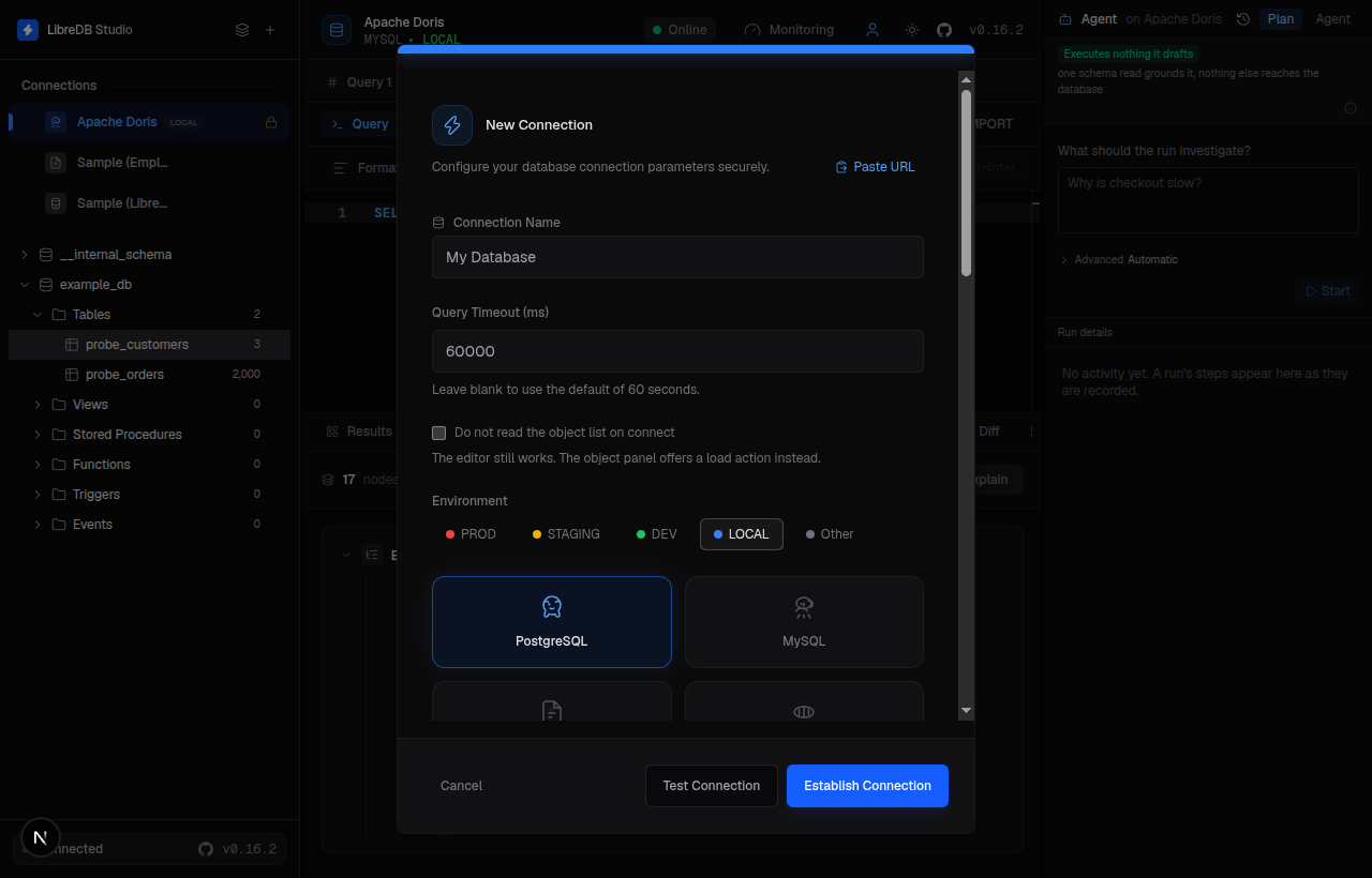Add a connection